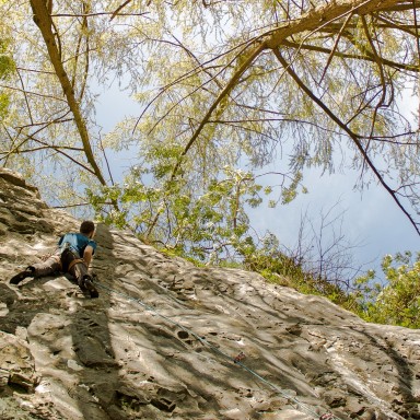 Climbing at the roaches
