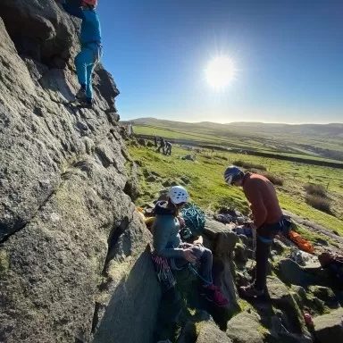 outdoor adventure climbing days and acitivities